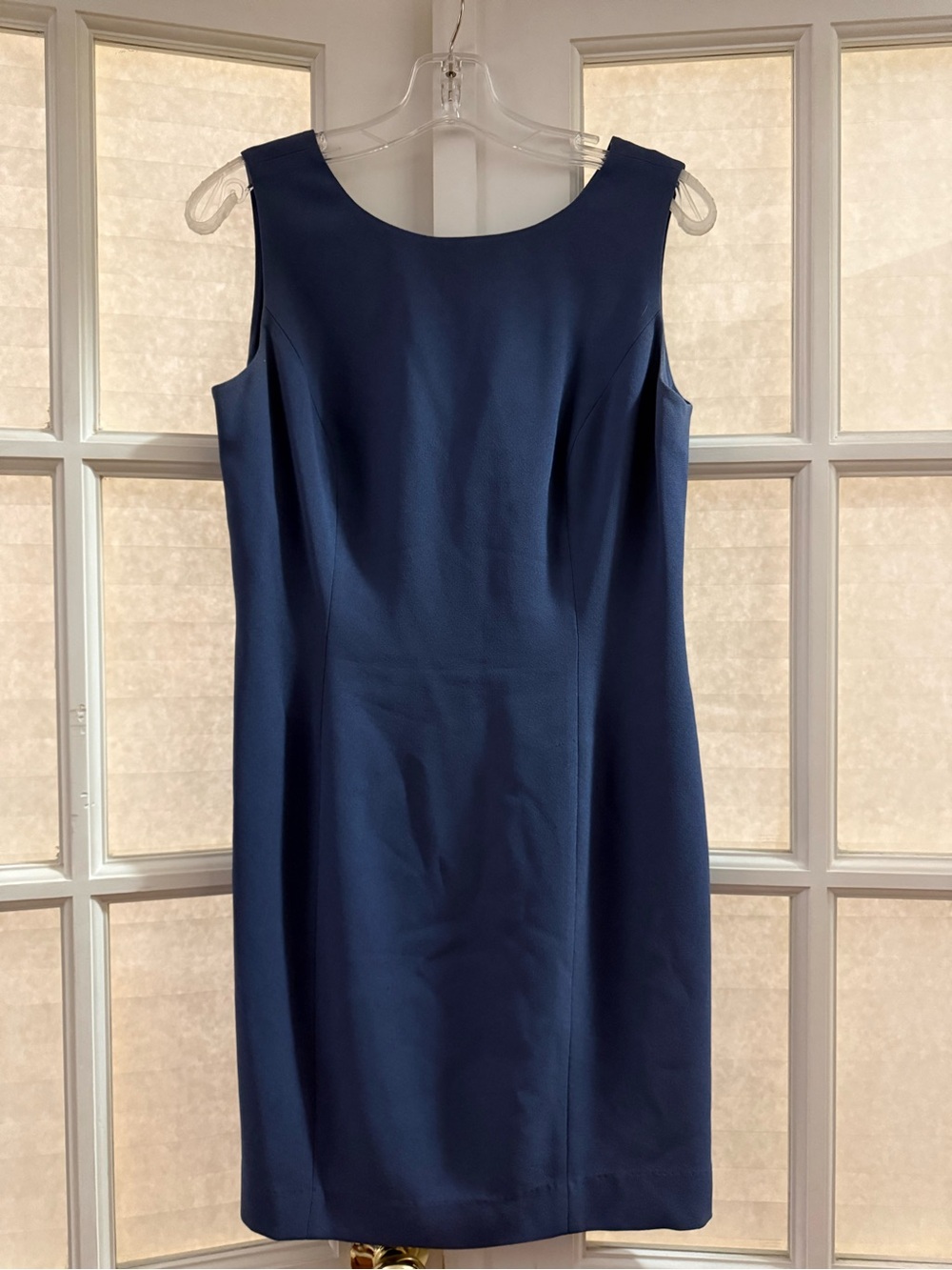 Preview Collection Sleeveless Mini Dress in Blue Size 8P Like New